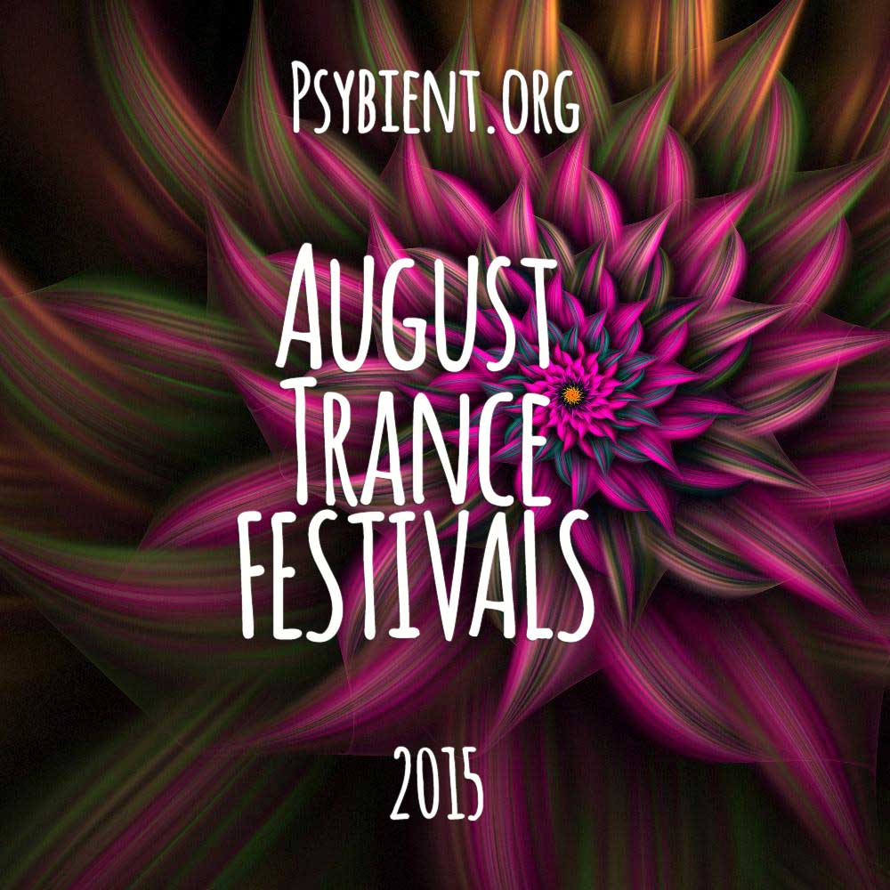 August psychedelic and transformational festivals