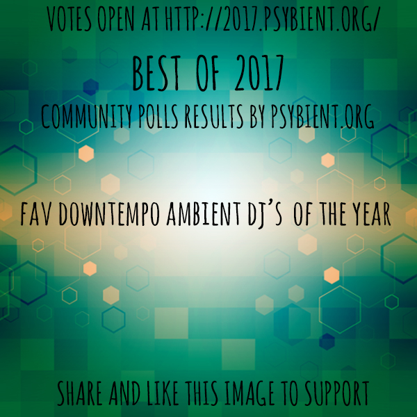 Favourite “downtempo/ambient dj” of the year 2017