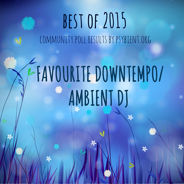 Favourite “downtempo/ambient dj” of the year 2015
