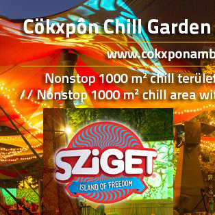 [festival] Cökxpôn chillout stage at Sziget festival 2014 – lineup